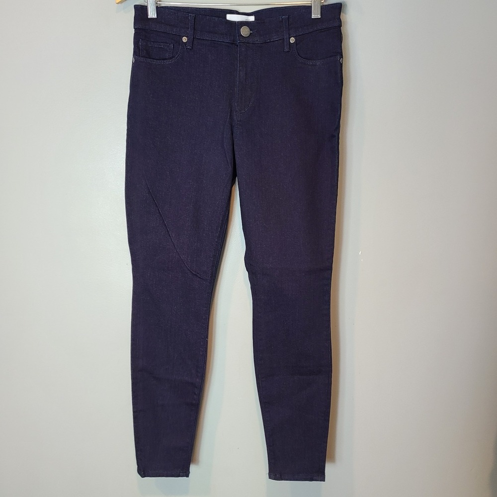 LOFT Womens Dark Wash Skinny Jeans Size 29/8 New